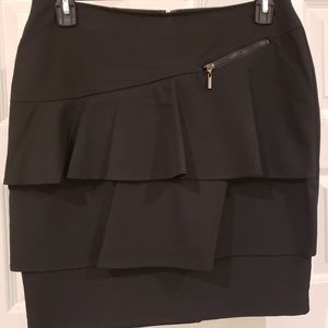 Black career skirt